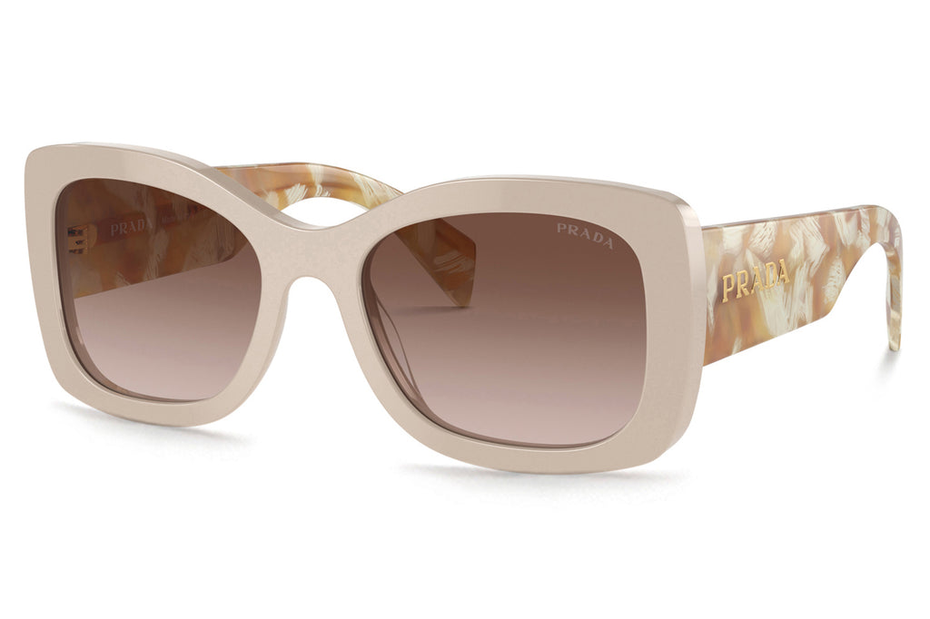 Prada - PR A08S Sunglasses Desert with Brown Gradient Lenses (11O6S1)