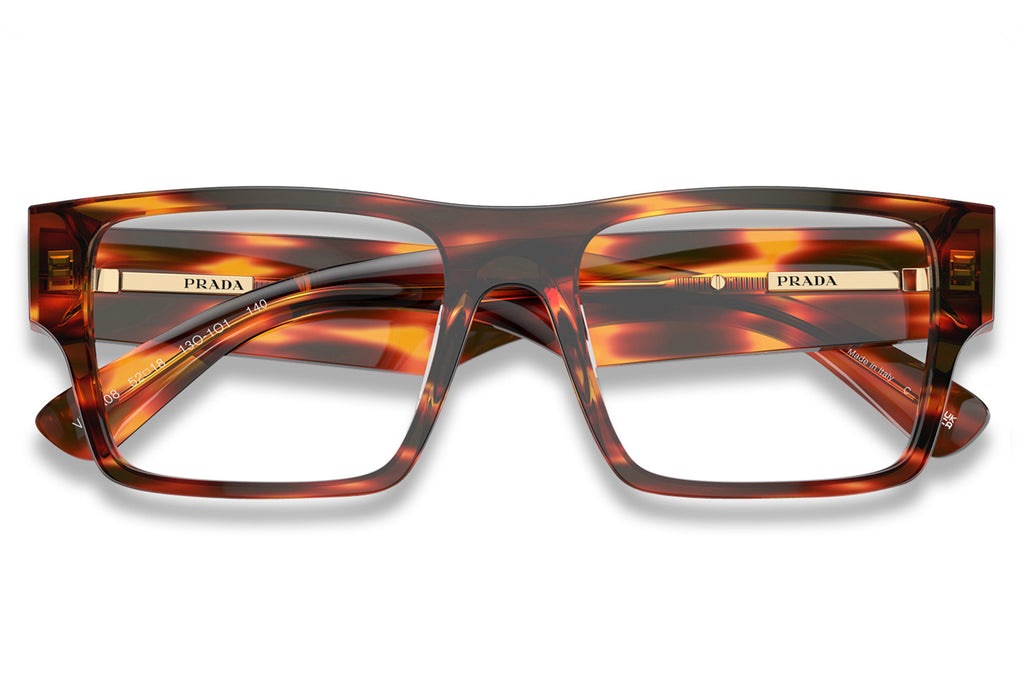 Prada - PR A08V Eyeglasses Havana Red (13O1O1)