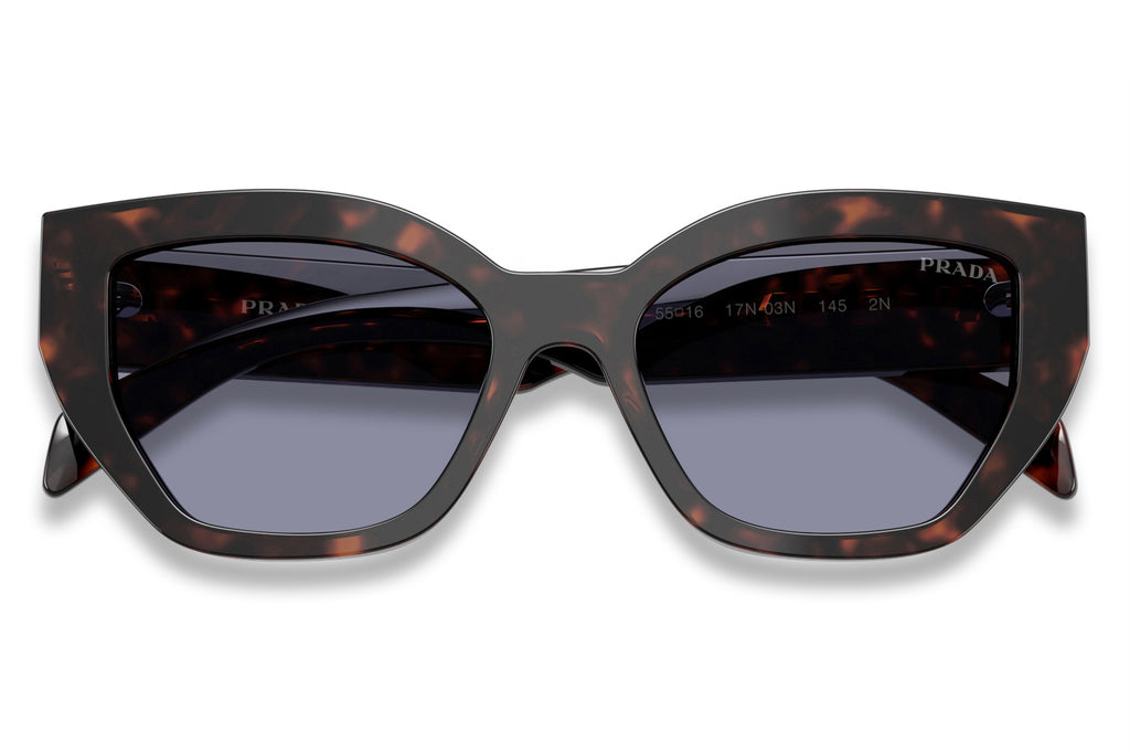 Prada - PR A09SF Sunglasses Root Tortoise with Grey Lenses (17N03N)