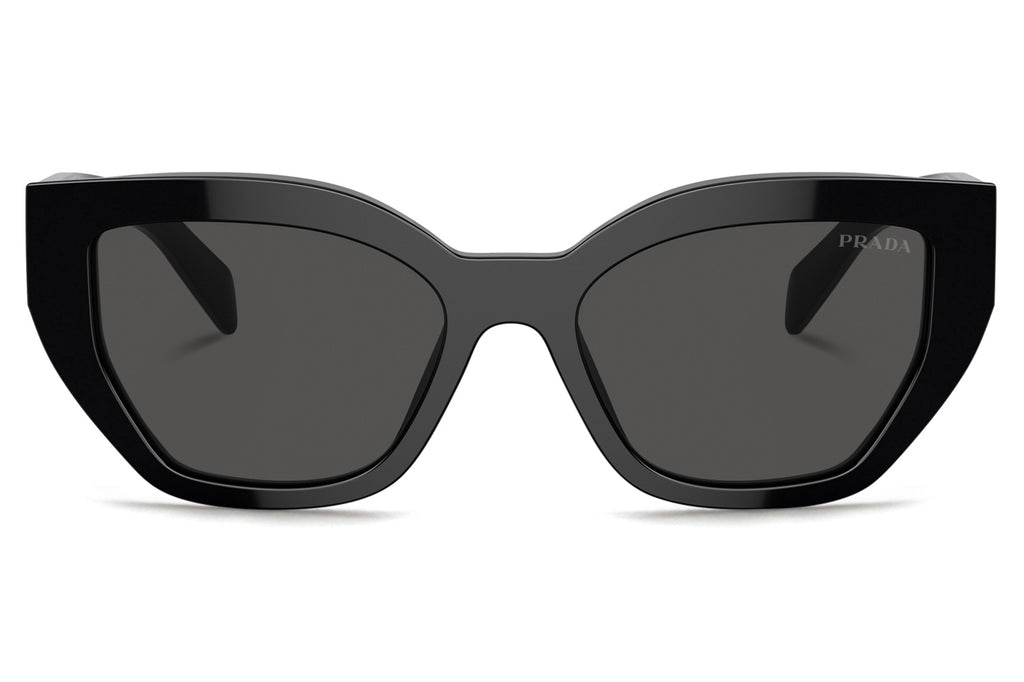 Prada - PR A09SF Sunglasses Black with Dark Grey Lenses (1AB5S0)