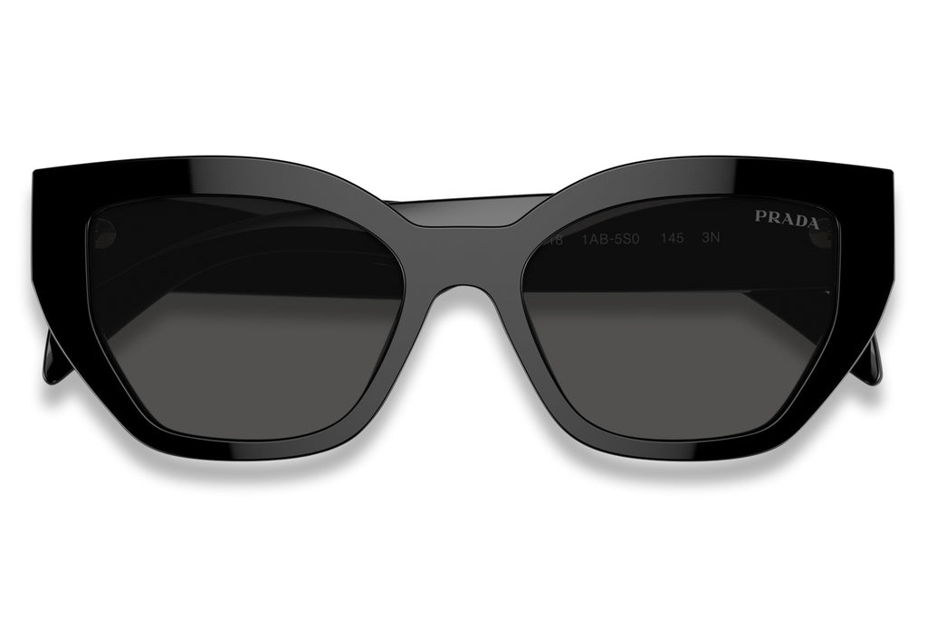 Prada - PR A09S Sunglasses | Specs CollectiveBlack with Dark Grey Lenses (1AB5S0)