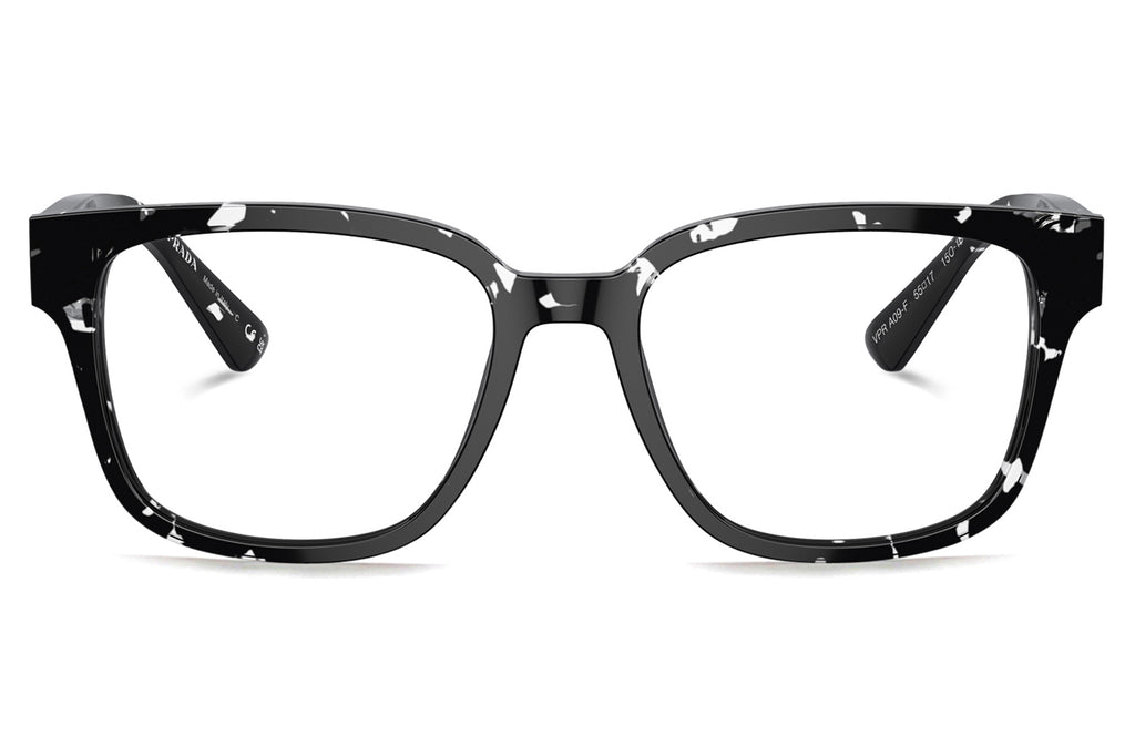 Prada - PR A09VF (Low Bridge Fit) Eyeglasses Black Crystal Tortoise (15O1O1)