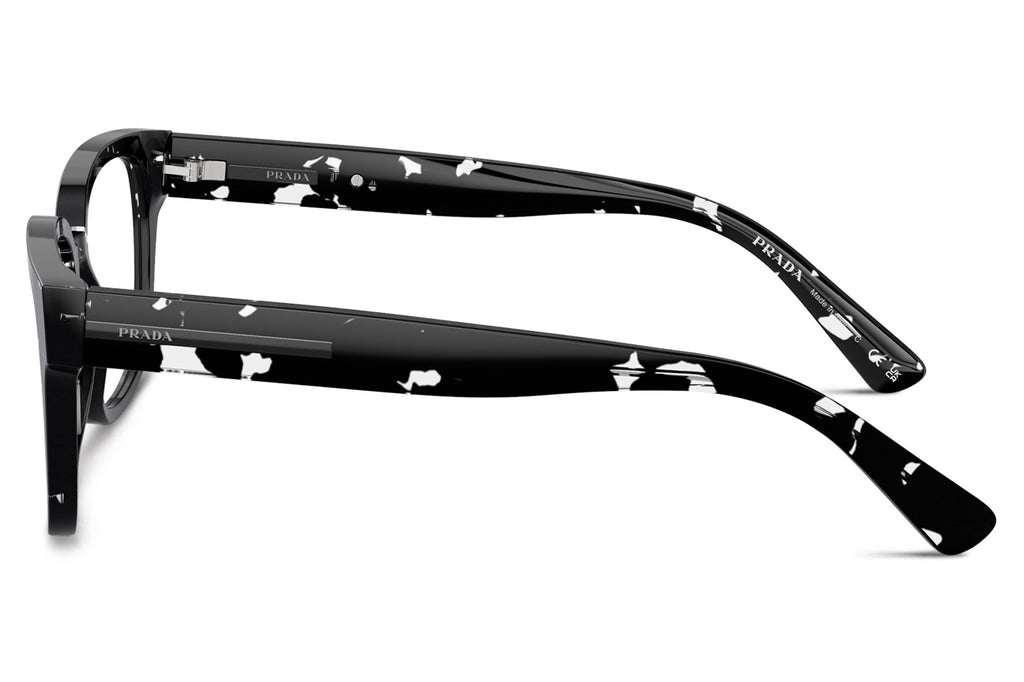 Prada - PR A09VF (Low Bridge Fit) Eyeglasses Black Crystal Tortoise (15O1O1)