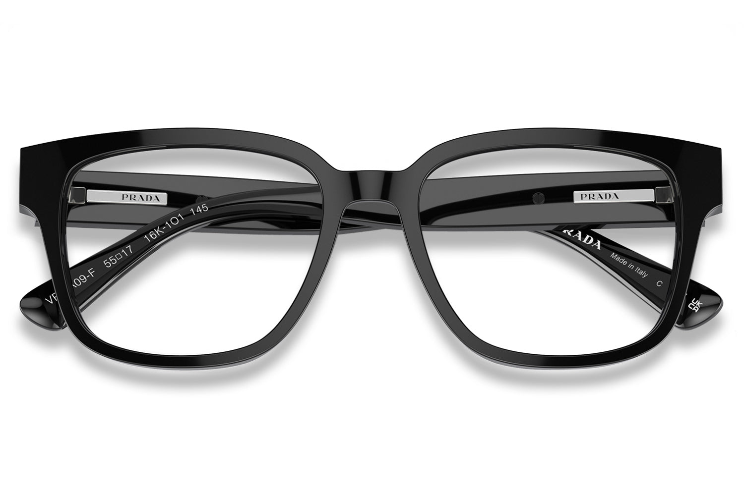 Prada® - PR A09VF (Low Bridge Fit) | Square Acetate Optical