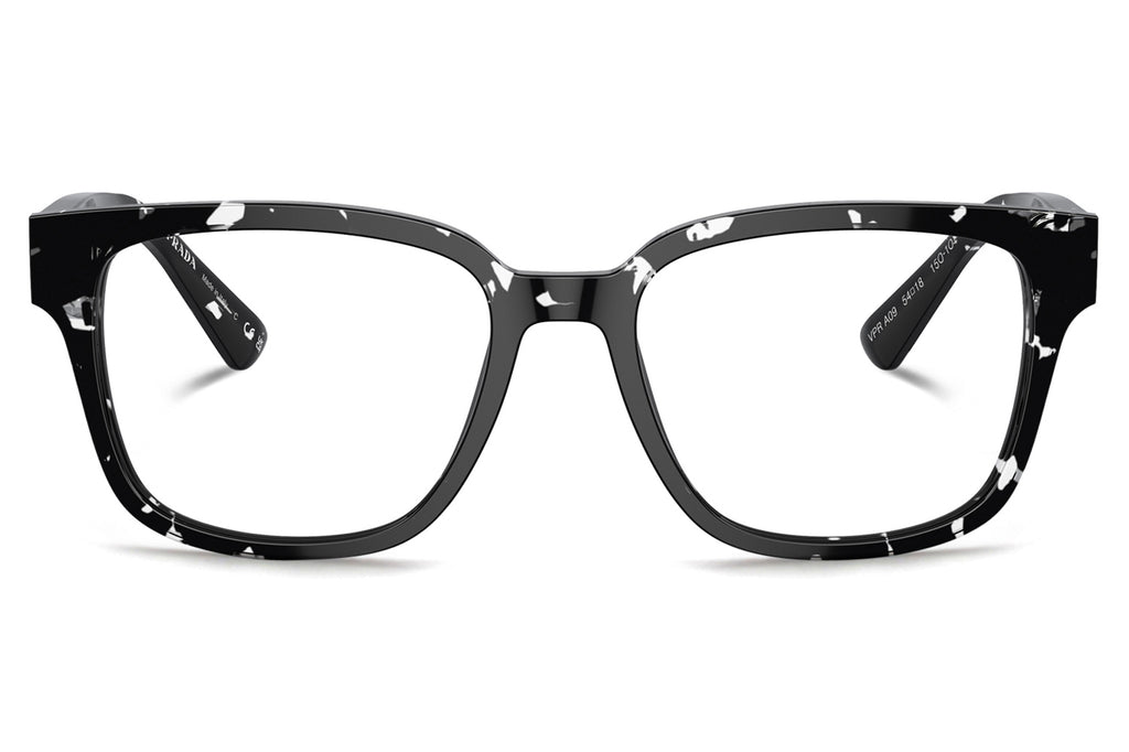 Prada - PR A09V Eyeglasses Black Crystal Tortoise (15O1O1)