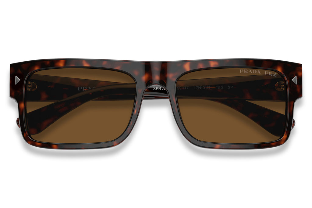 Prada - PR A10SF Sunglasses Havana with Brown Polar Lenses (17N01D)