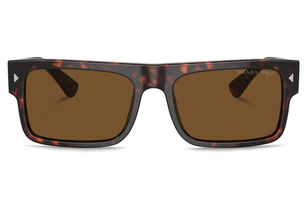 Prada - PR A10SF Sunglasses Havana with Brown Polar Lenses (17N01D)