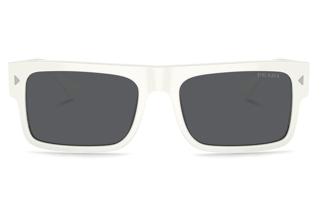 Prada - PR A10S Sunglasses White with Blue Vintage Lenses (17K07T)