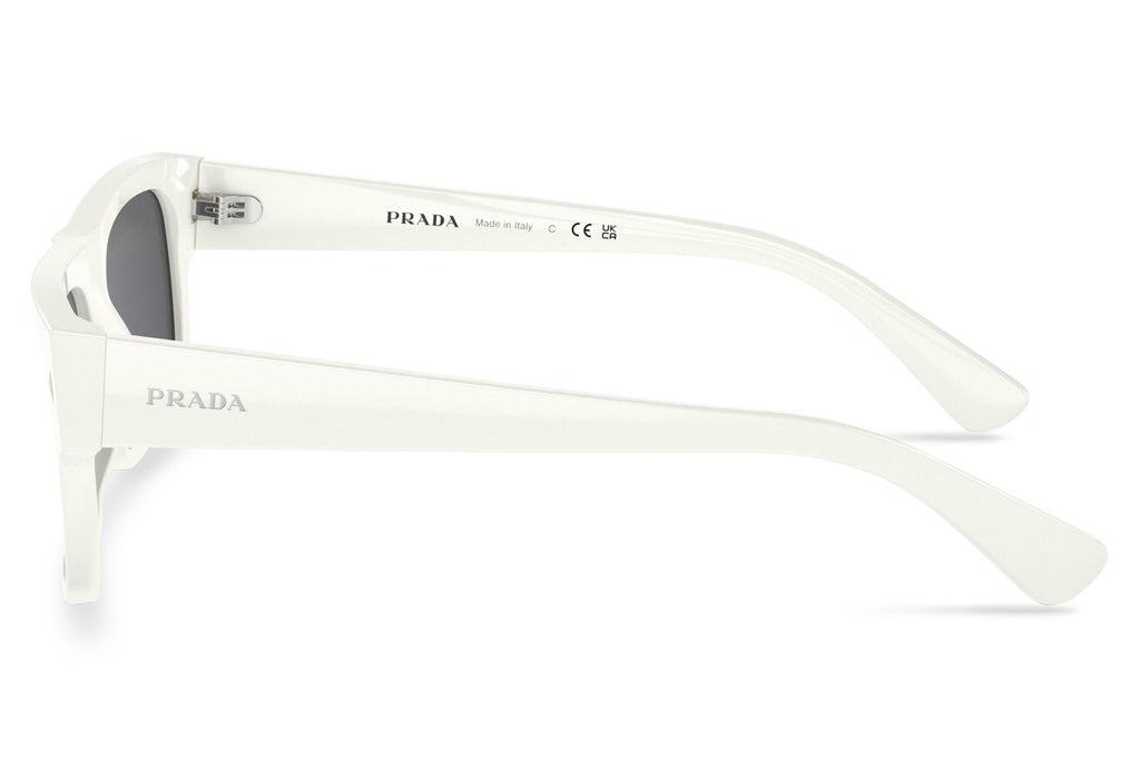 Prada - PR A10S Sunglasses White with Blue Vintage Lenses (17K07T)