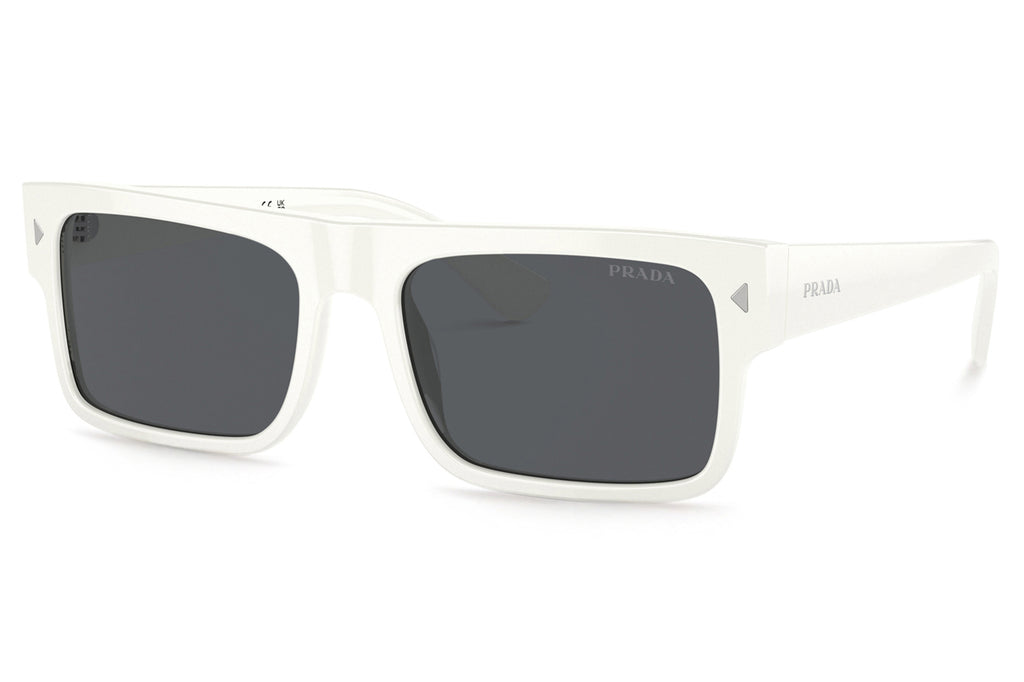 Prada - PR A10S Sunglasses White with Blue Vintage Lenses (17K07T)