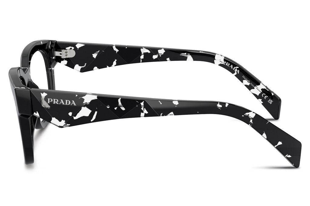Prada - PR A10VF (Low Bridge Fit) Eyeglasses Black Crystal Tortoise (15O1O1)