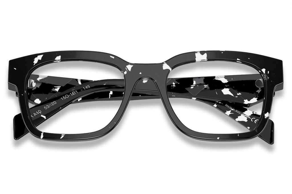 Prada - PR A10V Eyeglasses Black Crystal Tortoise (15O1O1)