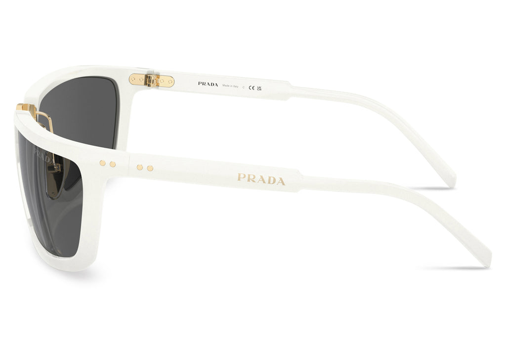 Prada - PR A11S Sunglasses White with Dark Grey Lenses (4615S0)