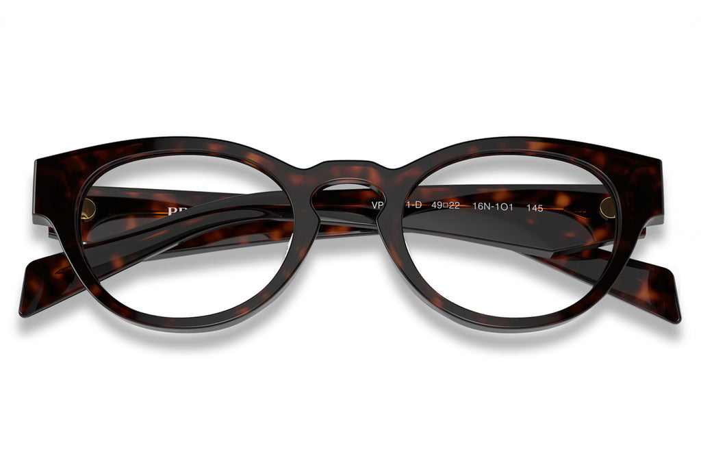 Prada - PR A11VD (Low Bridge Fit) Eyeglasses Briar Tortoise (16N1O1)