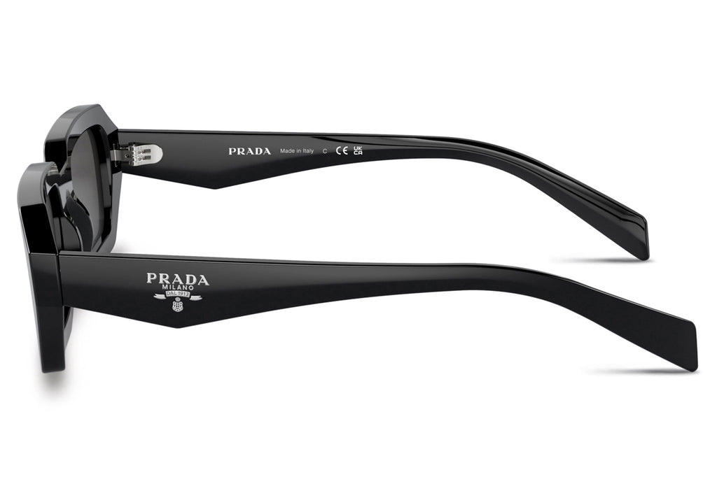 Prada - PR A12S Sunglasses Black with Dark Grey Lenses (16K08Z)