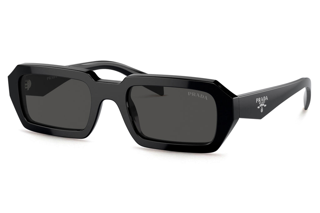 Prada - PR A12S Sunglasses Black with Dark Grey Lenses (16K08Z)