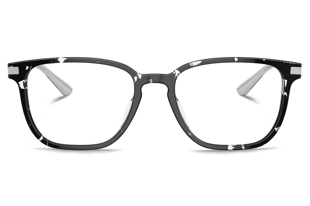 Prada - PR A12VD (Low Bridge Fit) Eyeglasses Black Crystal Tortoise (15O1O1)