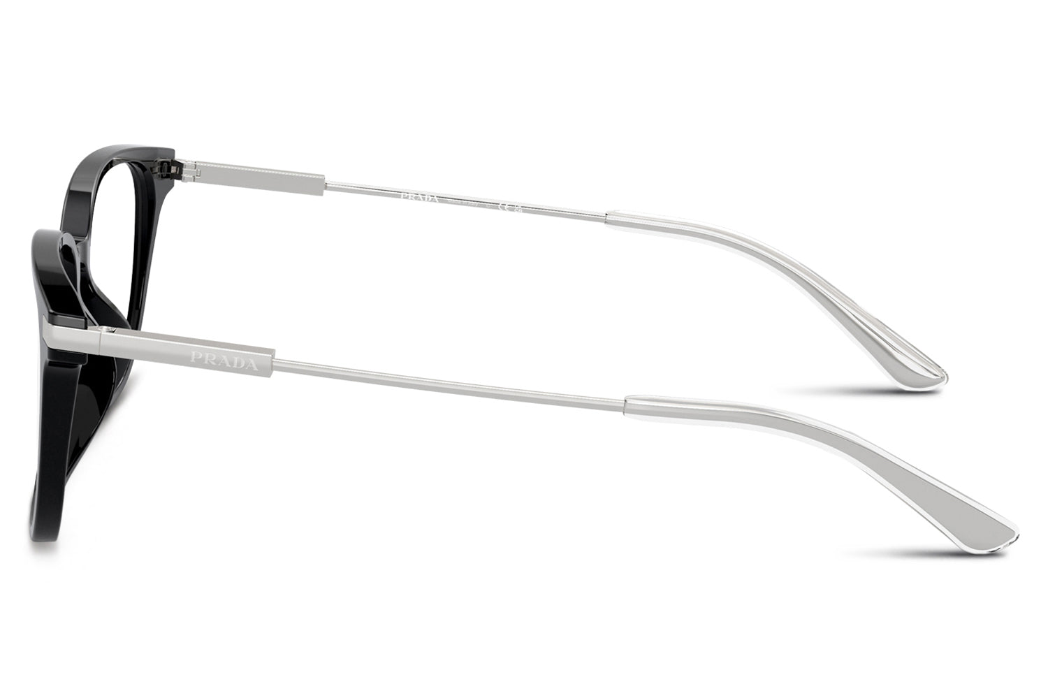 Prada® - PR A12VD (Low Bridge Fit) | Square Acetate + Metal Optical