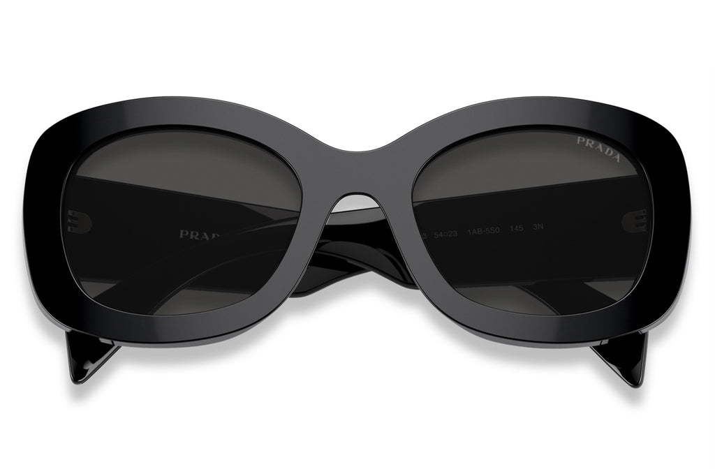 Prada - PR A13S Sunglasses Black with Dark Grey Lenses (1AB5S0)