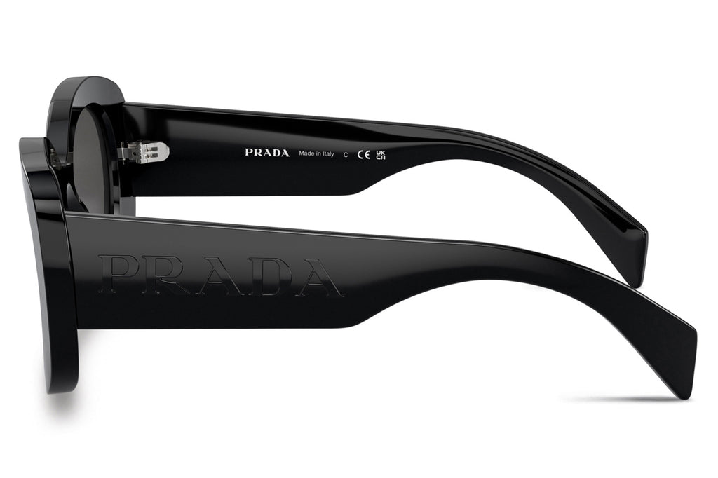 Prada - PR A13S Sunglasses Black with Dark Grey Lenses (1AB5S0)