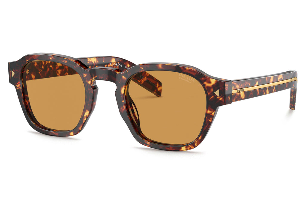 Prada -PR A16S Sunglasses Magma Tortoise with Light Brown Photochromic Lenses (14O60F)