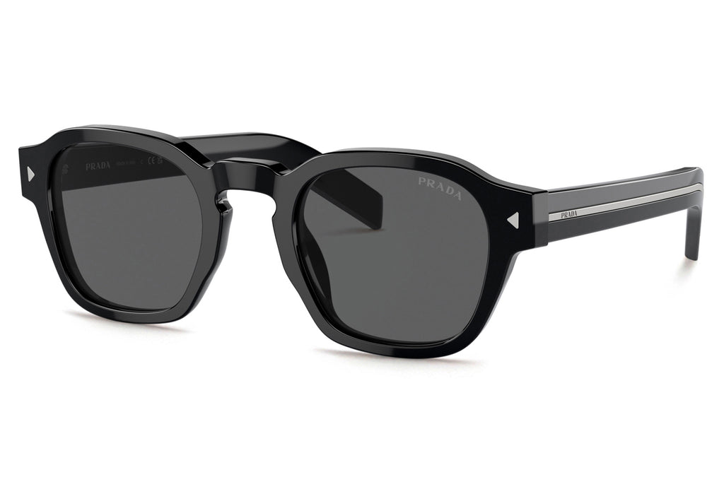 Prada -PR A16S Sunglasses Black with Dark Grey Lenses (16K731)