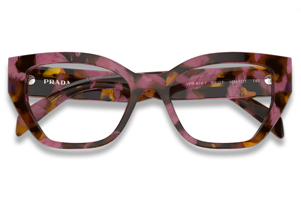Prada - PR A16VF (Low Bridge Fit) Eyeglasses Cognac Begonia Tortoise (18N1O1)