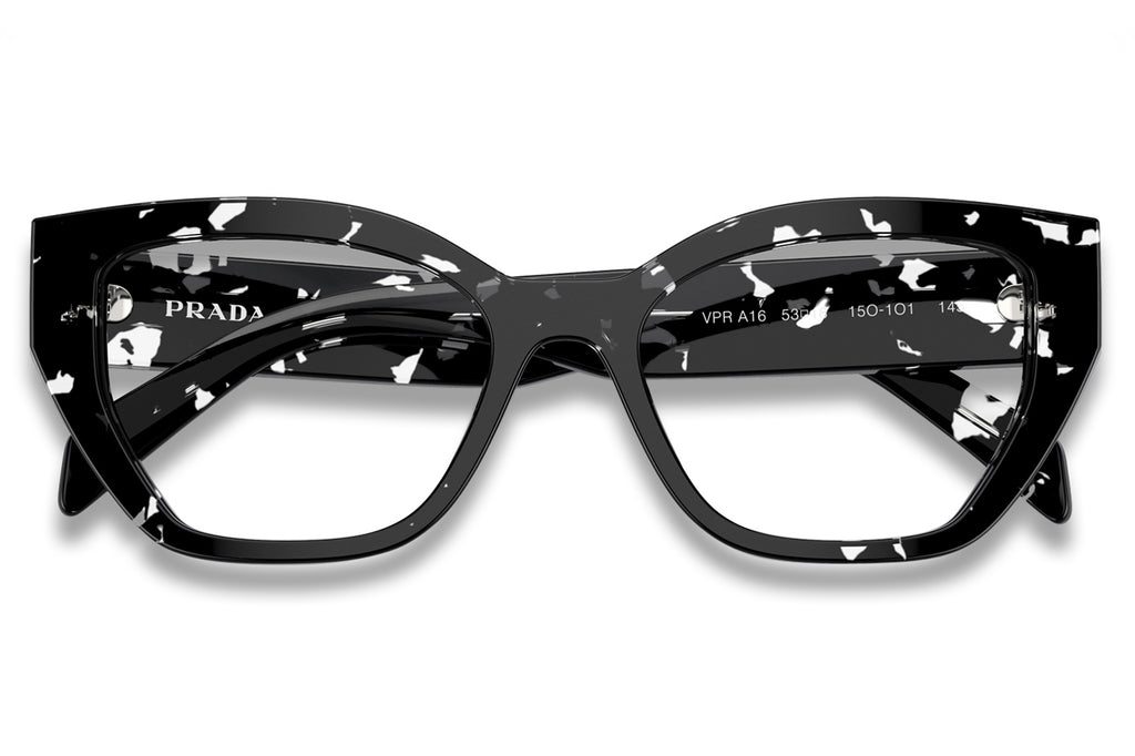 Prada - PR A16V Eyeglasses Black Crystal Tortoise (15O1O1)