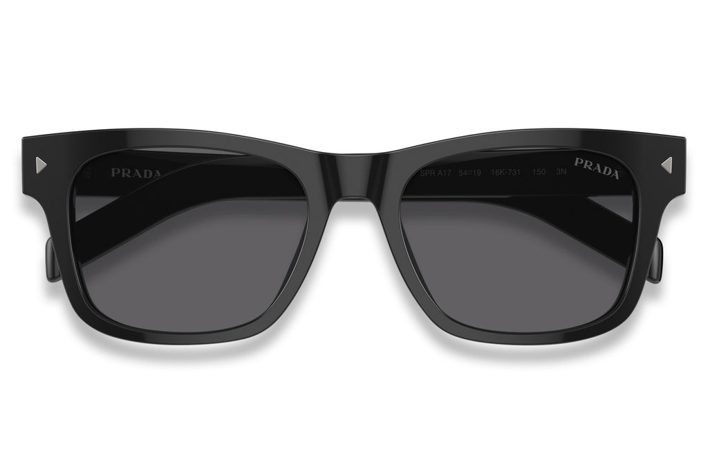 Prada - PR A17S Sunglasses Black with Dark Grey Lenses (16K731)