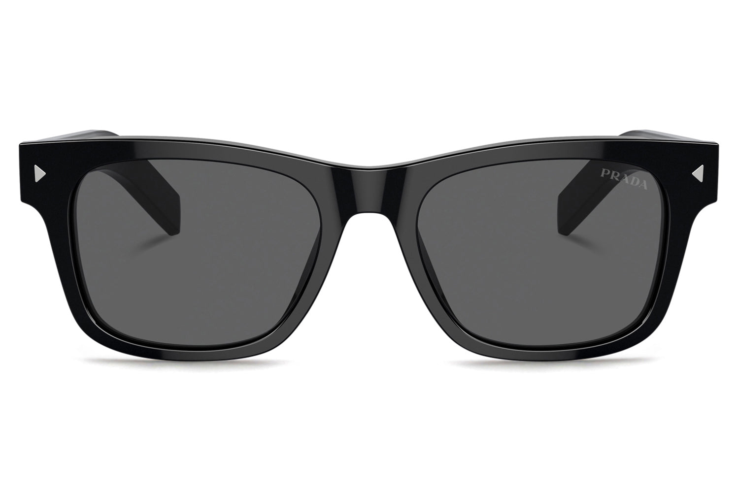 PRADA PR 17QS 1AB3C2 FASHION PLASTIC BLACK SUNGLASSES WITH GREY LENS Prada Men main image 2