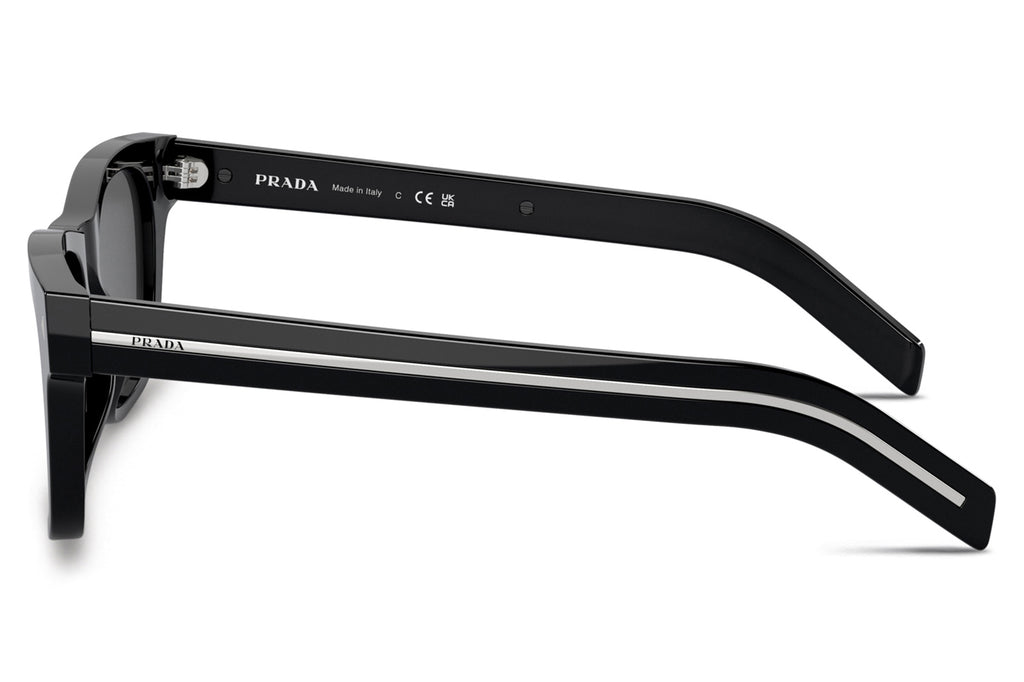Prada - PR A17S Sunglasses Black with Dark Grey Lenses (16K731)