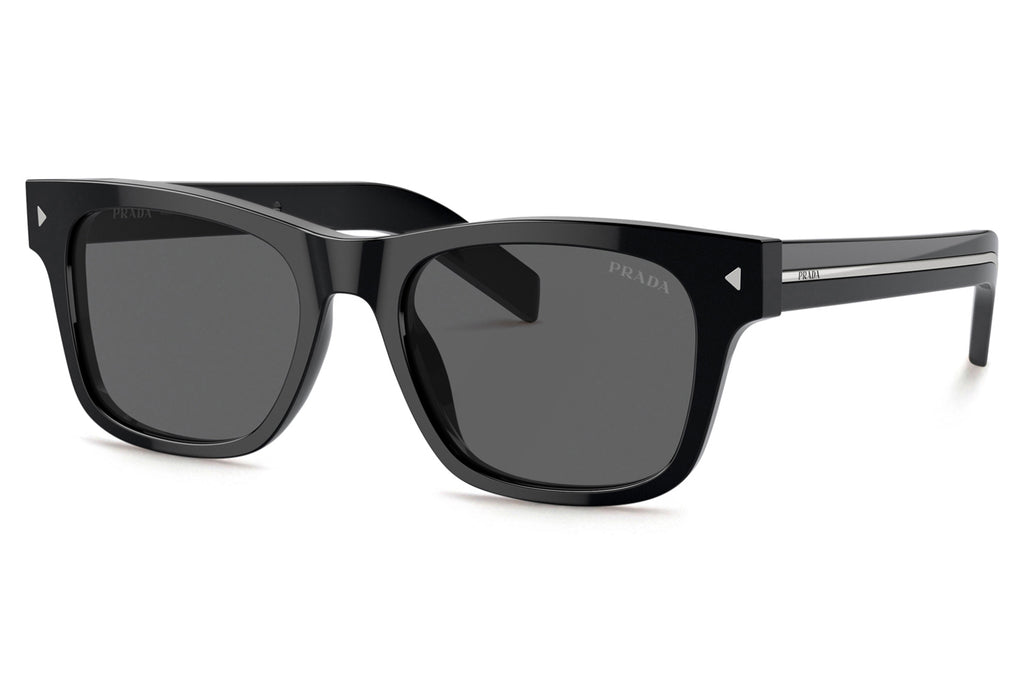 Prada - PR A17S Sunglasses Black with Dark Grey Lenses (16K731)
