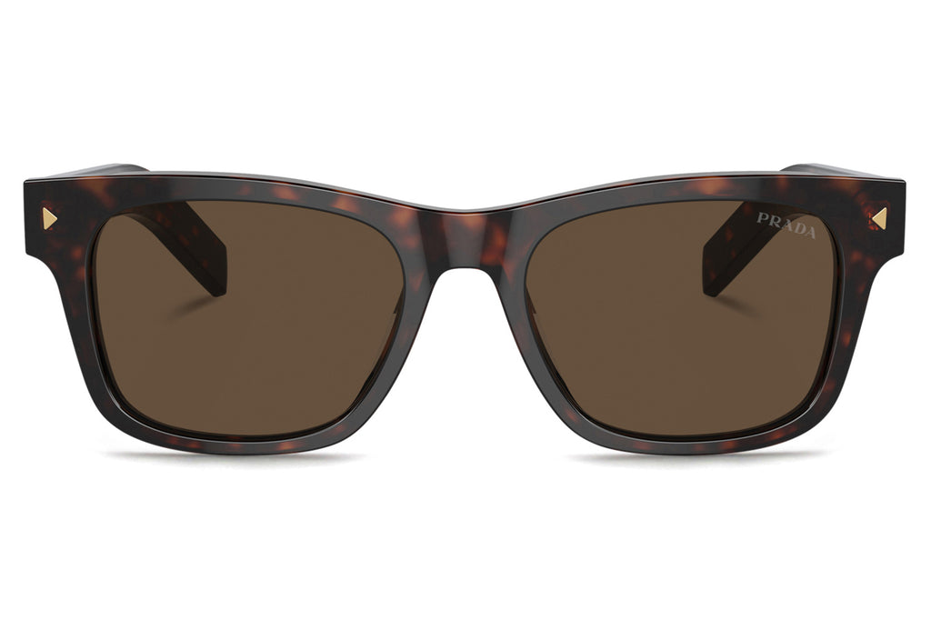 Prada - PR A17S Sunglasses Radica Tortoise with Dark Brown Lenses (17N70F)