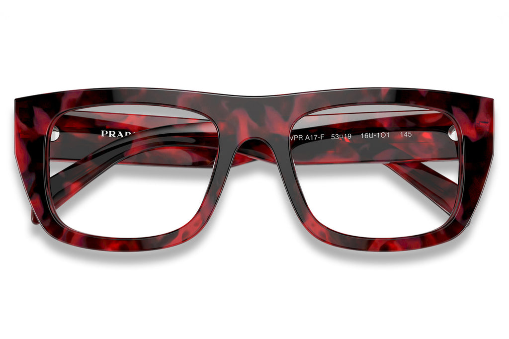 PR A17VF (Low Bridge Fit) Eyeglasses Ruby Marble (16U1O1)