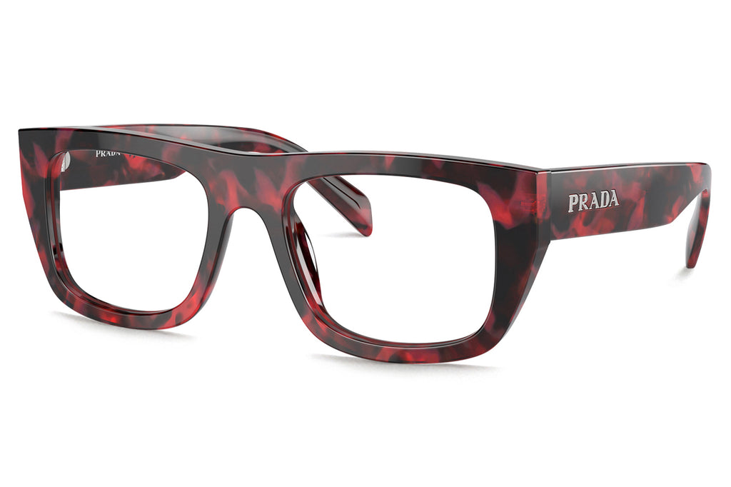 PR A17VF (Low Bridge Fit) Eyeglasses Ruby Marble (16U1O1)