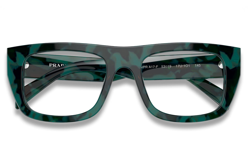 PR A17VF (Low Bridge Fit) Eyeglasses Emerald Marble (17U1O1)
