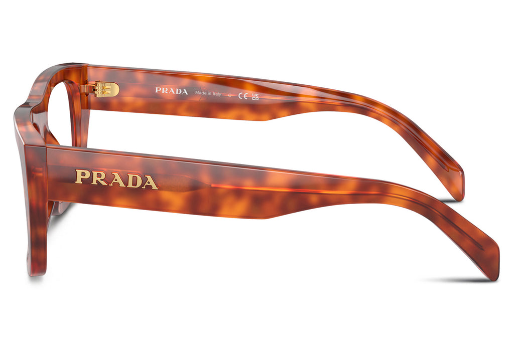 PR A17VF (Low Bridge Fit) Eyeglasses Cognac Tortoise (18R1O1)
