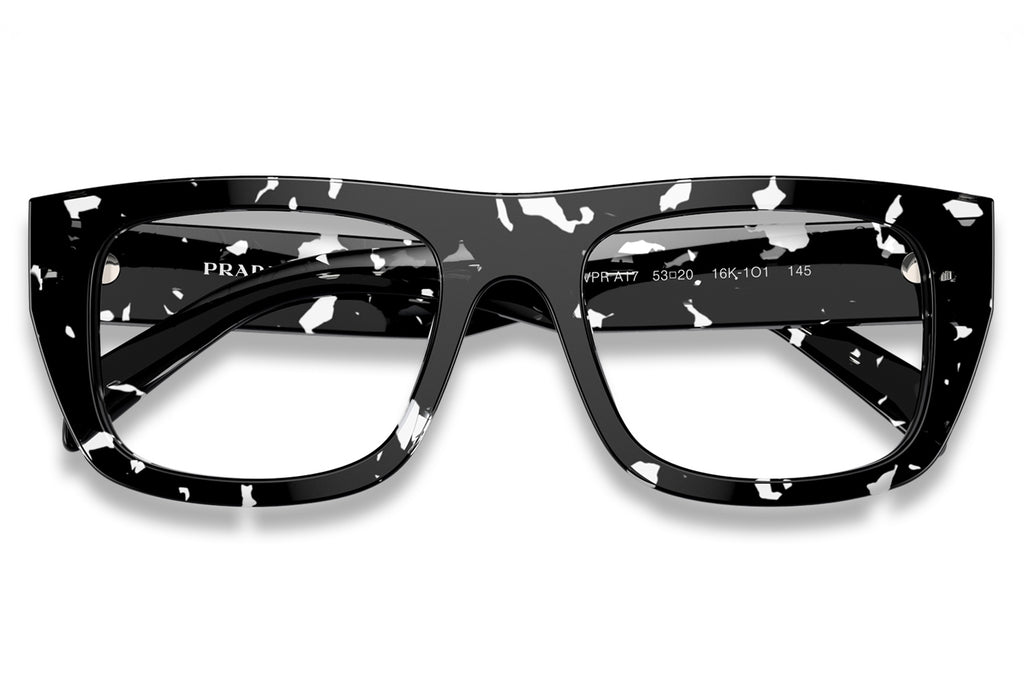Prada - PR A17V Eyeglasses Black Crystal Tortoise (15O1O1)