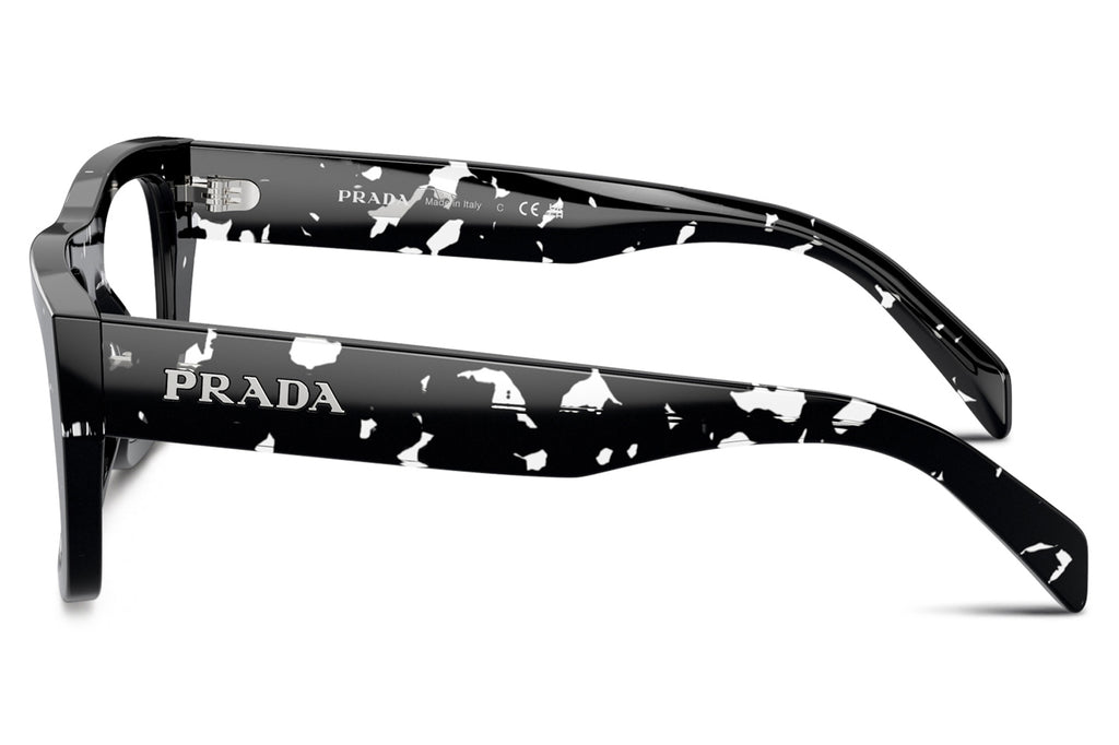 Prada - PR A17V Eyeglasses Black Crystal Tortoise (15O1O1)