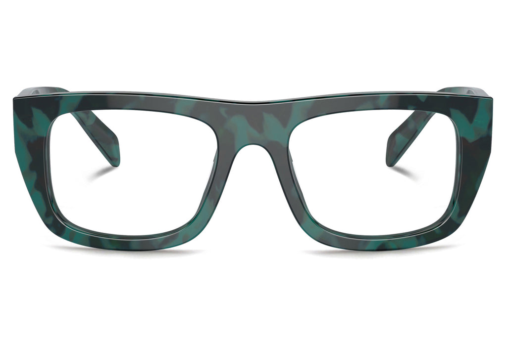 Prada - PR A17V Eyeglasses Emerald Marble (17U1O1)