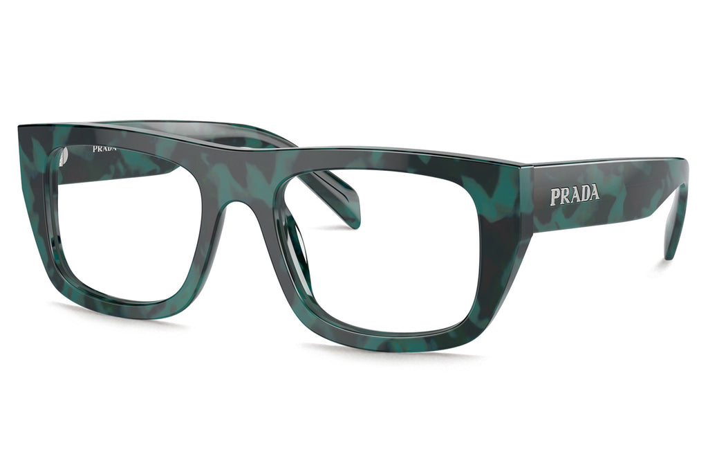 Prada - PR A17V Eyeglasses Emerald Marble (17U1O1)