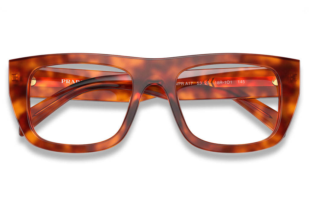 Prada - PR A17V Eyeglasses Cognac Tortoise (18R1O1)