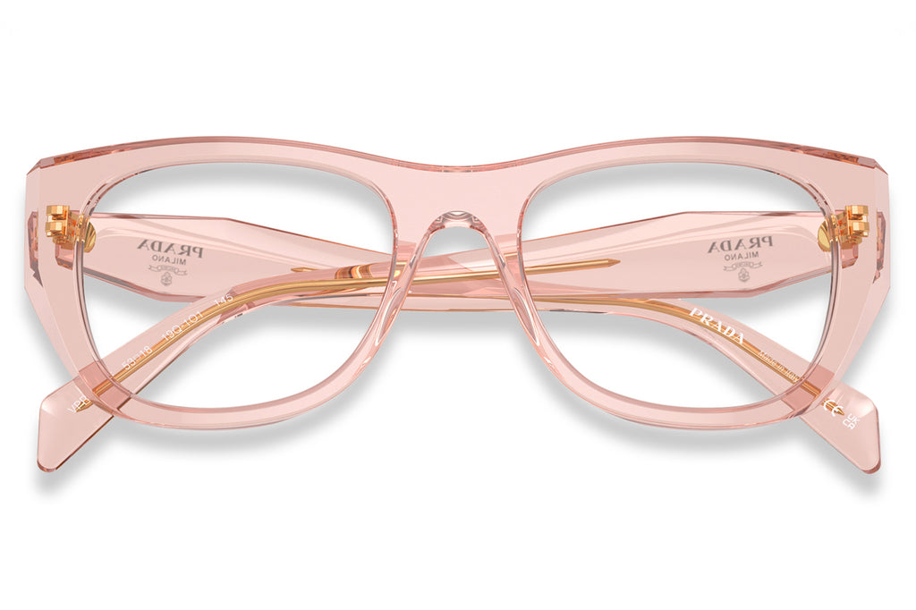 Prada - PR A18VF (Low Bridge Fit) Eyeglasses Transparent Peach (19Q1O1)