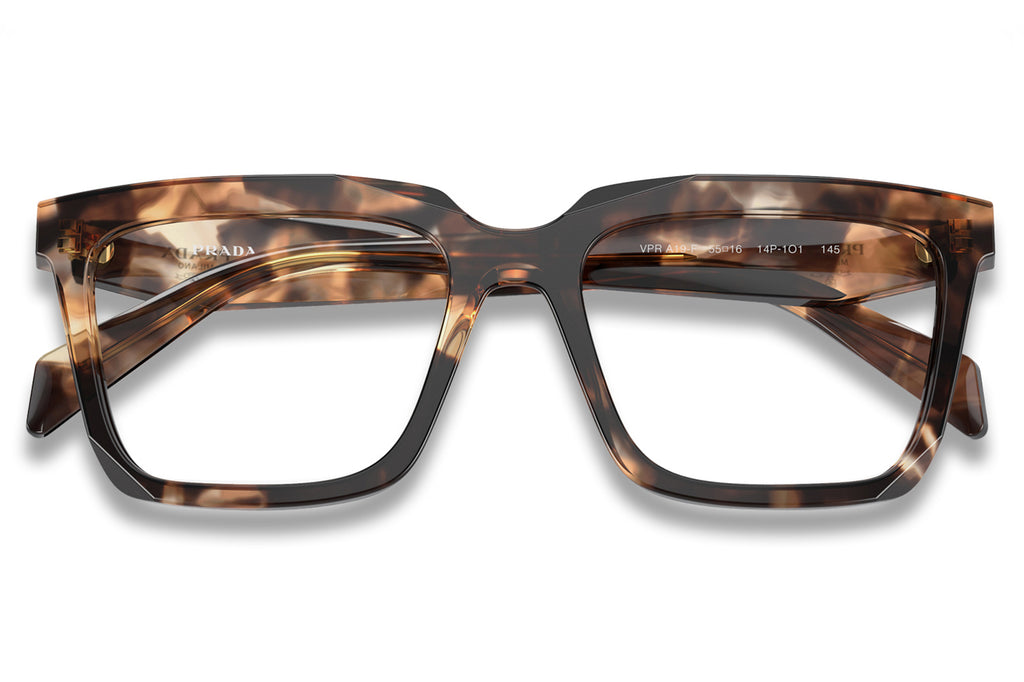 Prada - PR A19VF (Low Bridge Fit) Eyeglasses Caramel Tortoise (14P1O1)