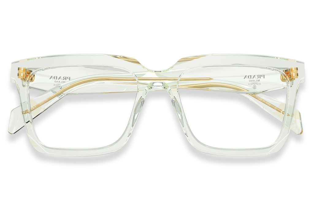 Prada - PR A19VF (Low Bridge Fit) Eyeglasses Transparent Mint (14R1O1)