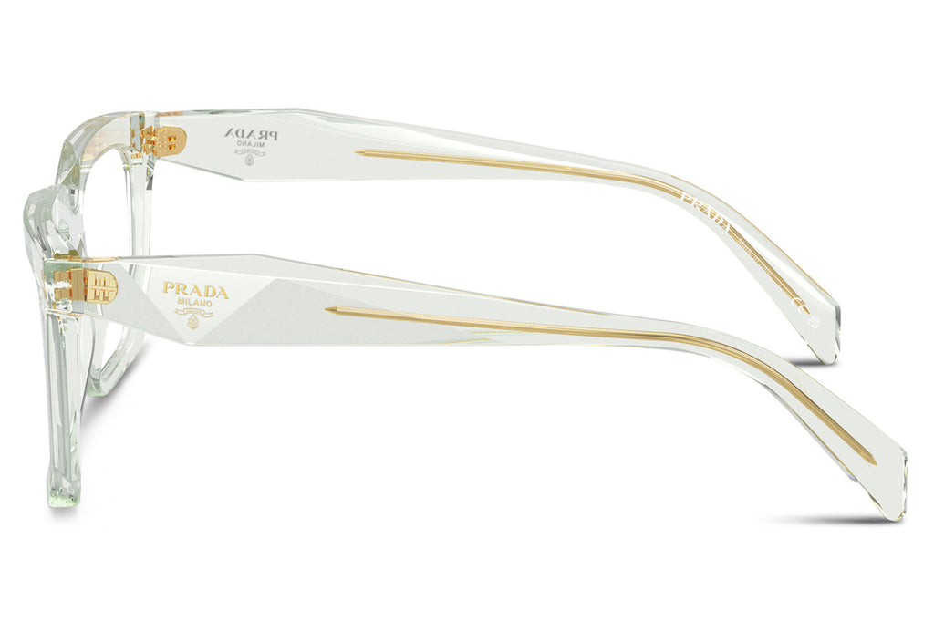 Prada - PR A19VF (Low Bridge Fit) Eyeglasses Transparent Mint (14R1O1)