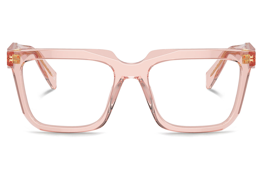 Prada - PR A19VF (Low Bridge Fit) Eyeglasses Transparent Peach (19Q1O1)