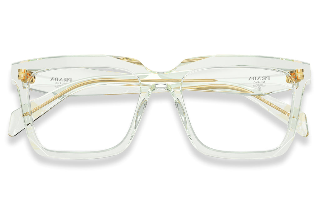 Prada - PR A19V Eyeglasses Transparent Mint (14R1O1)
