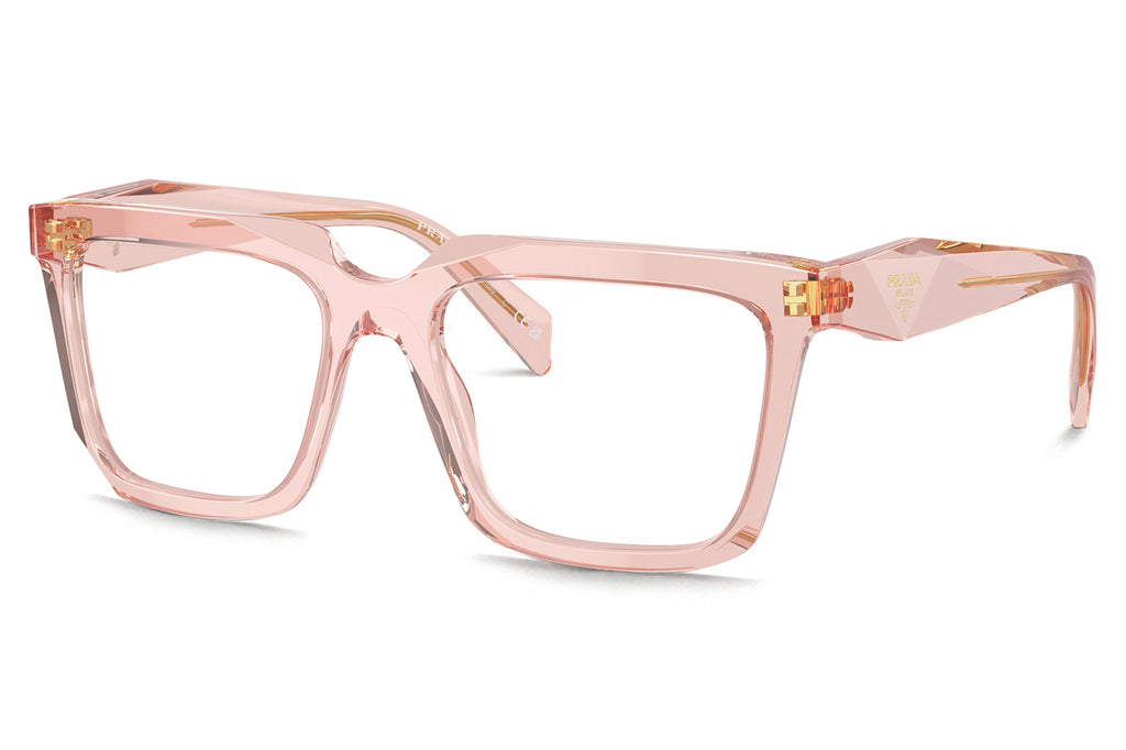 Prada - PR A19V Eyeglasses Transparent Peach (19Q1O1)