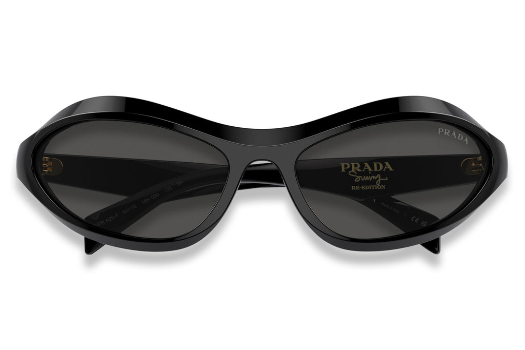 Prada - PR A20SF Sunglasses Black with Dark Grey Lenses (16K5S0)